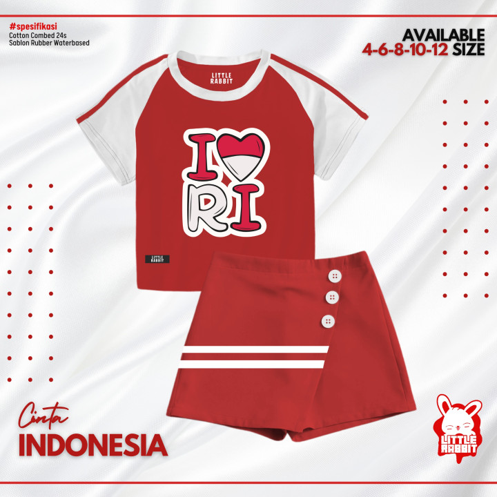 PO CINTA INDONESIA BY LITTLE RABBIT