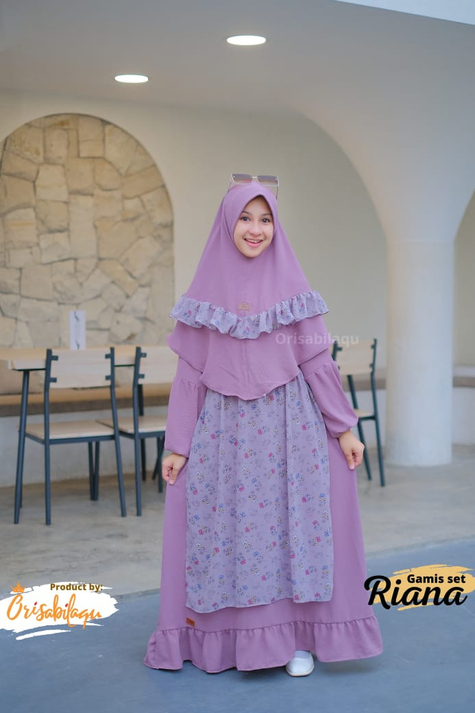 READY STOK GAMIS RIANA BY ORISABILAQU