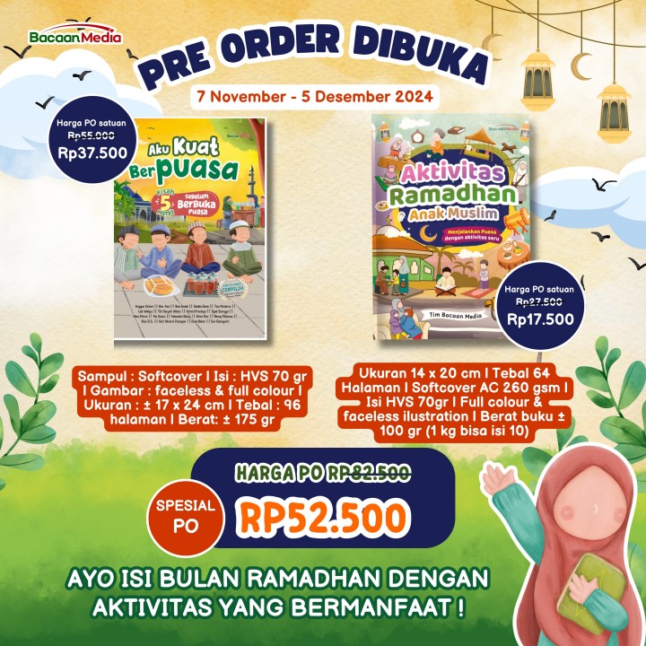 PO BUNDLING BUKU AKTIVITAS RAMADHAN DAN ANAK KUAT BERPUASA