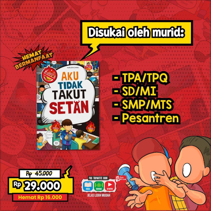 PO KOMIK “AKU TIDAK TAKUT SETAN