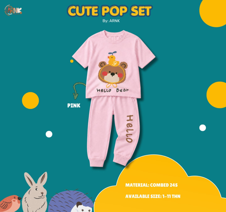 PO CUTE POP SET BY ARNK