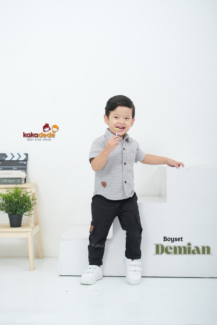 PO BOY SET DEMIAN KIDS BY KAKADEDE