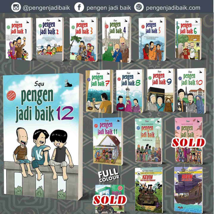 PO KOMIK PENGEN JADI BAIK SERIES 2026