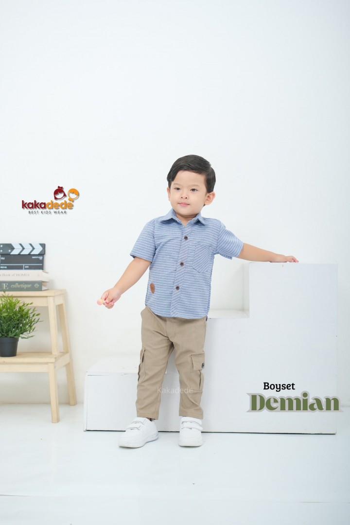 PO BOY SET DEMIAN KIDS BY KAKADEDE