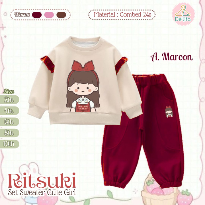 PO RITSUKI SET SWEATER BY DELIFA
