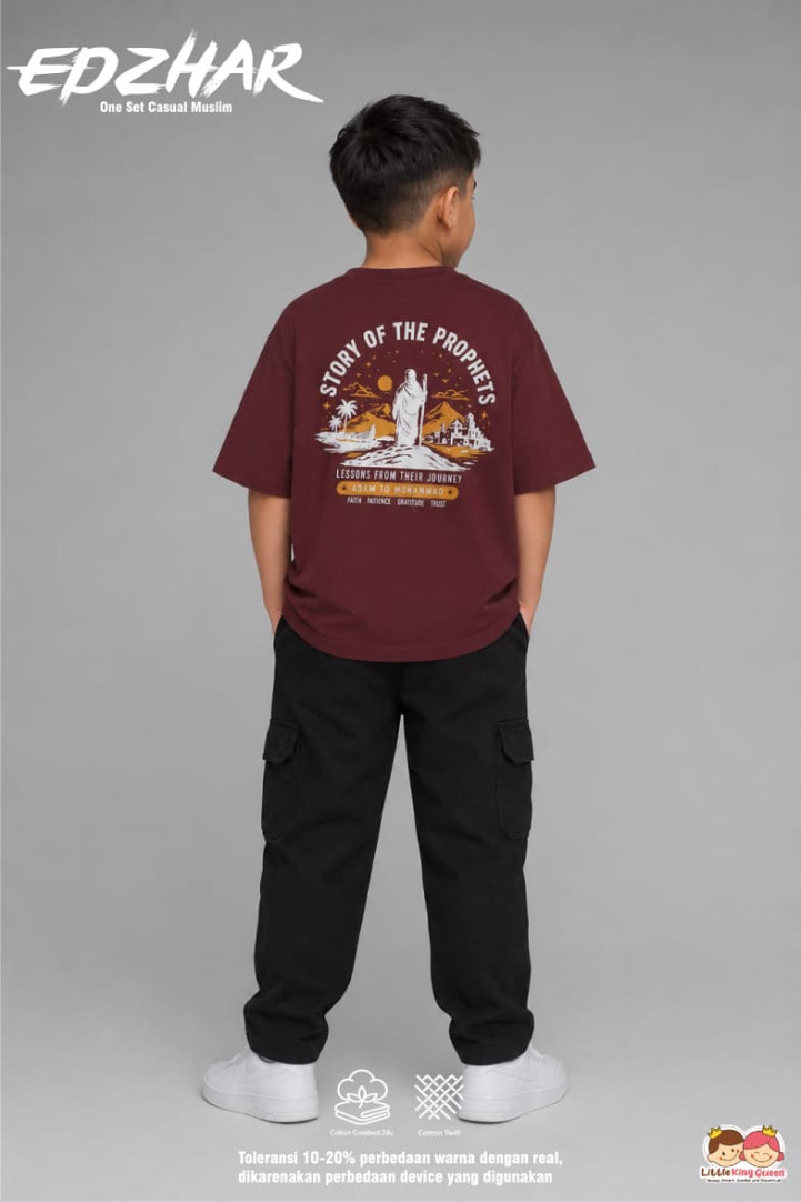 PO ONE SET EDZHAR BY LITTLE KING QUEEN