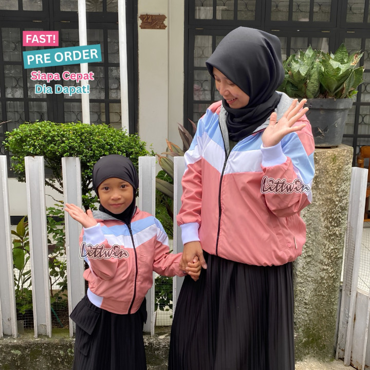 FAST PO TRI TONE JAKET BOMBER KOMBINASI WARNA
