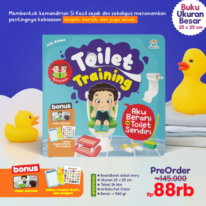 PO BUKU TOILET TRAINING TAHAP 3 BY ZIYAD BOOK