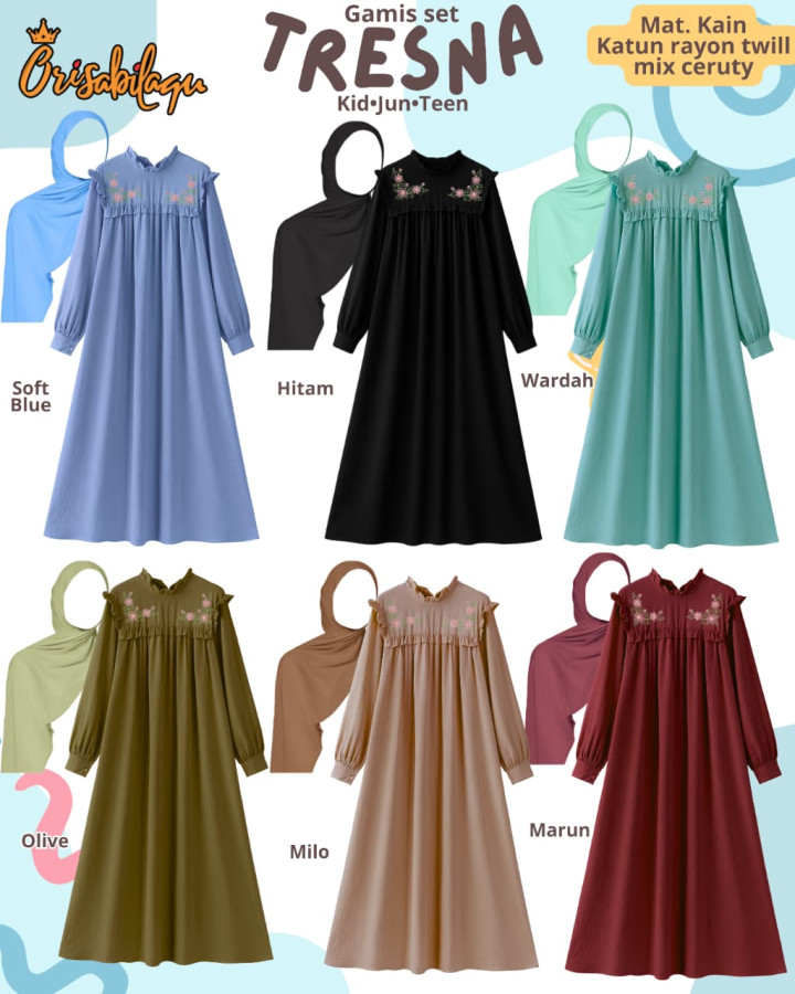 PO GAMIS SET TRESNA (JUN) BY ORISABILAQU