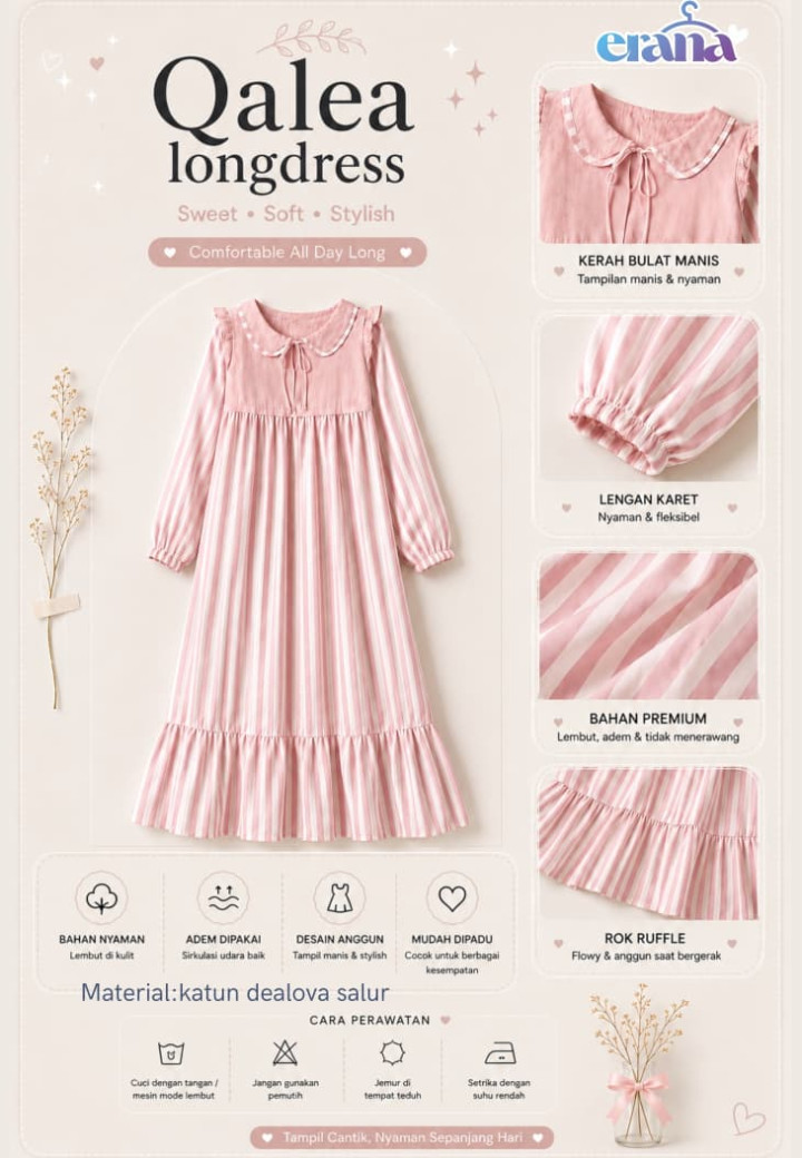 PO QALEA LONGDRESS BY ERENA