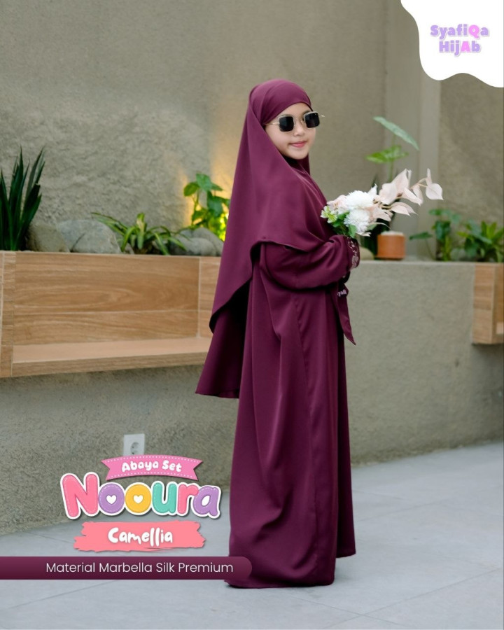 PO ABAYA SET NOURA BY SYAFIQA HIJAB