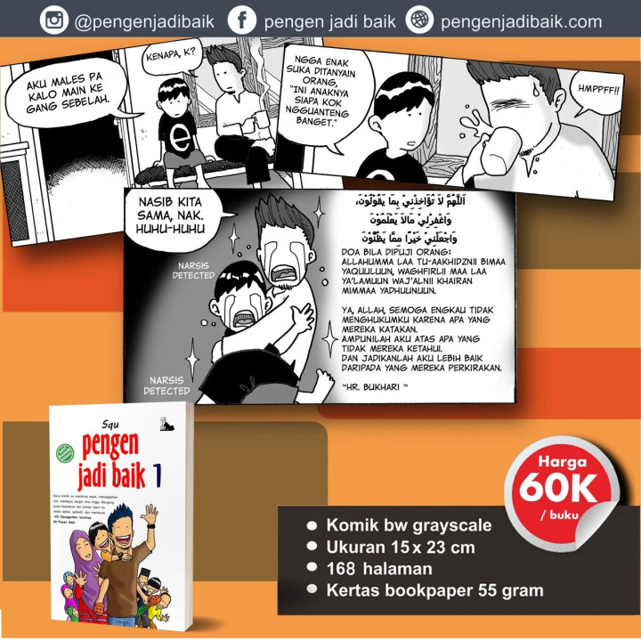 PO KOMIK PENGEN JADI BAIK SERIES 2026
