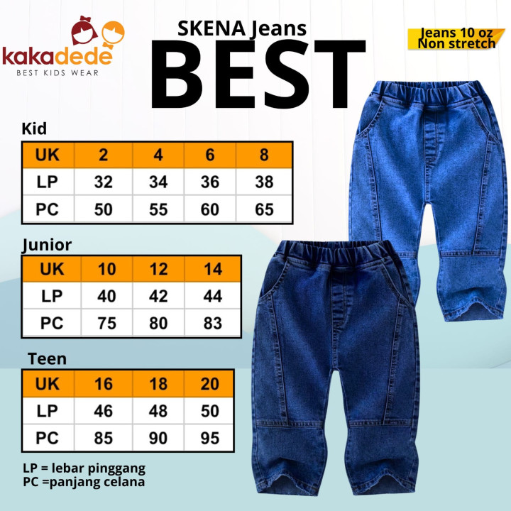 PO JEANS BEST SKENA BY KAKADEDE