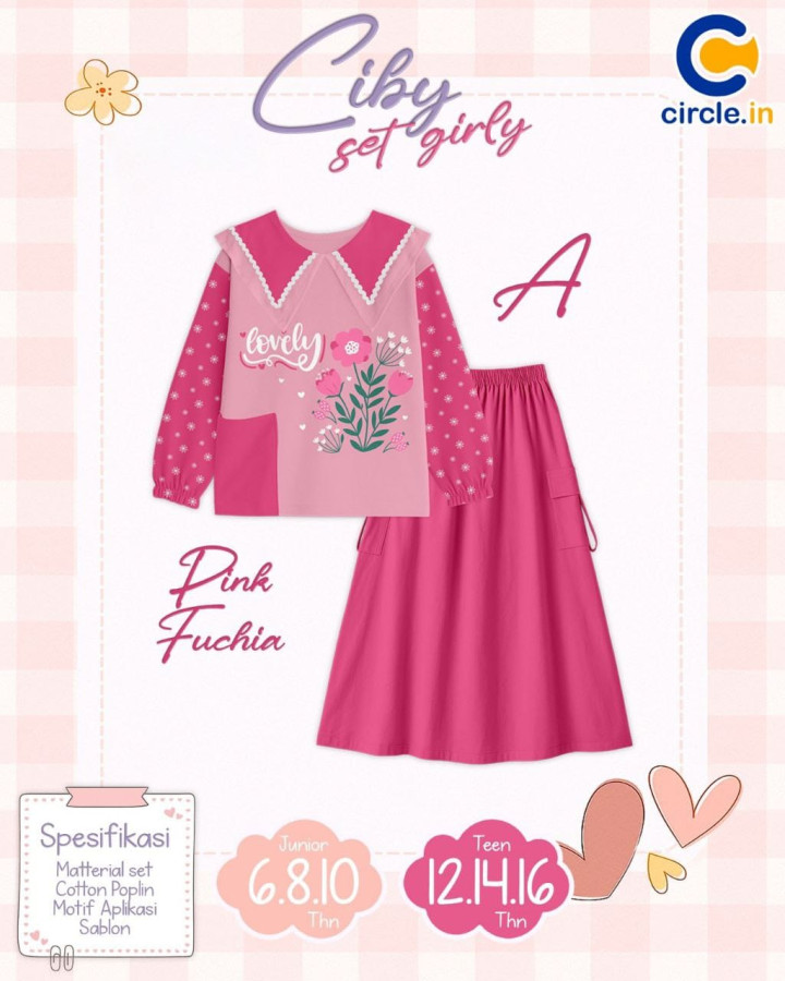 PO CIBY SET GIRLY BY CIRCLE INN