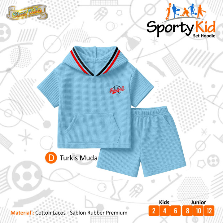 PO SET HOODIE SPORTY KIDS BOY BY SILVERKIDS