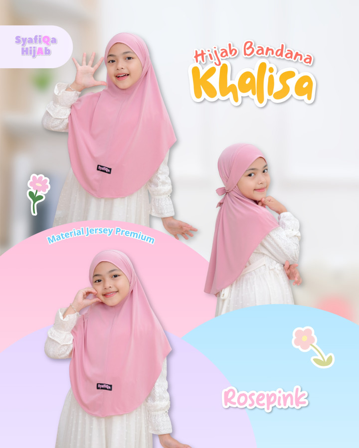 FAST PO KHALISA HIJAB BANDANA BY SYAFIQA