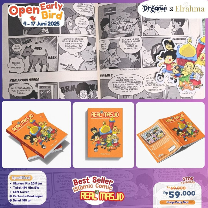 PO BUKU REAL MASJID BY DREAMI