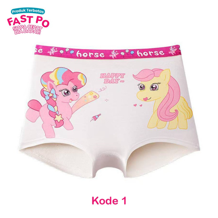 FAST PO SHIZUKA GIRL UNDERWEAR (LITTLE PONY SERIES)