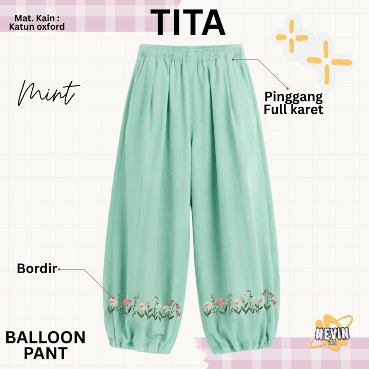PO TITA BALLOON PANT BY NEVIN