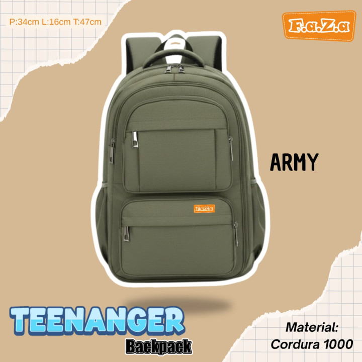 PO TEENAGER BACKPACK BY FAZA