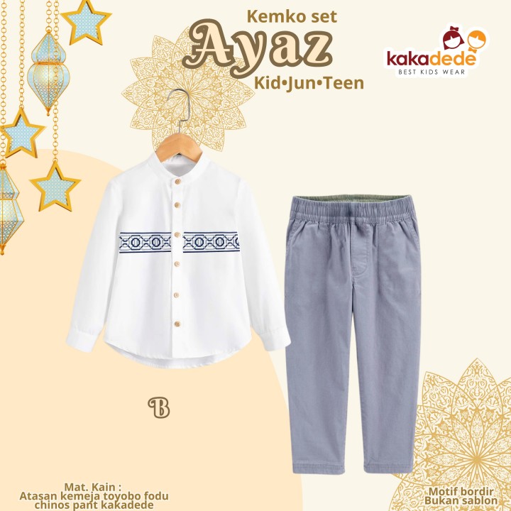 PO KEMKO SET AYAZ (KIDS) BY KAKADEDE