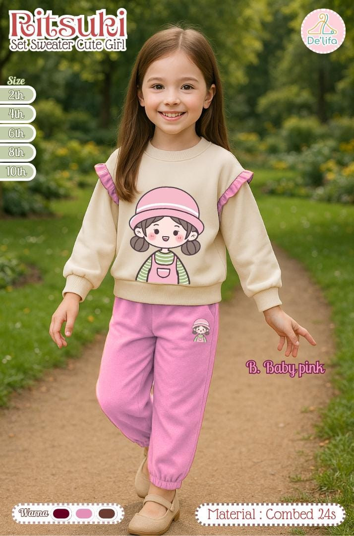 PO RITSUKI SET SWEATER BY DELIFA