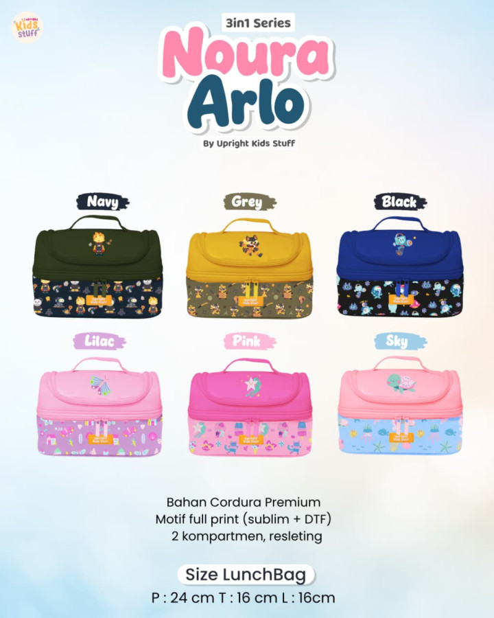 PO TAS NOURA & ALRO LUNCH BAG ONLY BATCH 2 BY UPRIGHT