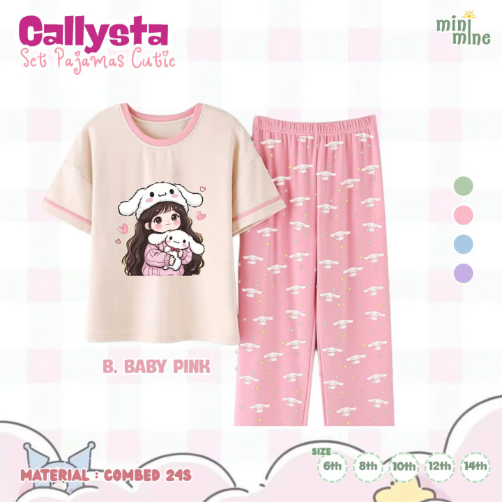 CALLYSTA SET PAJAMAS CUTIE BY MINI MINE