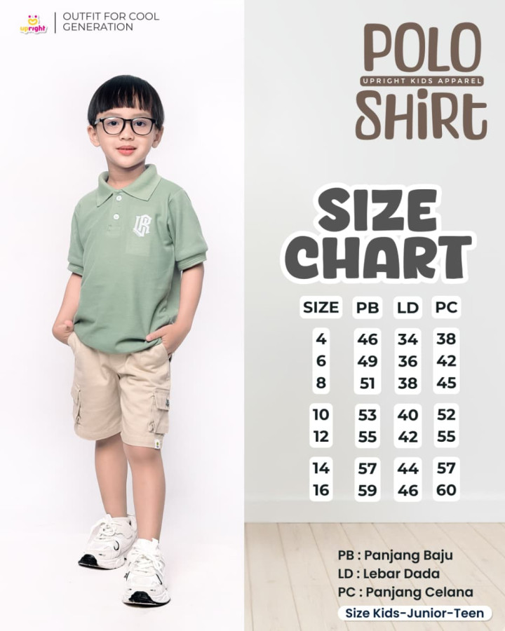PO SET POLO SHIRT BY UPRIGHT