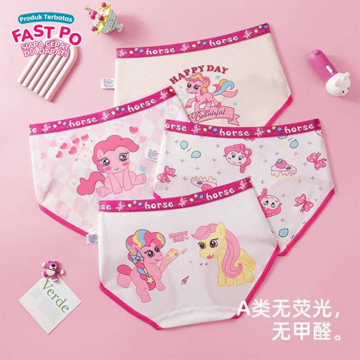 FAST PO SHIZUKA GIRL UNDERWEAR (LITTLE PONY SERIES)