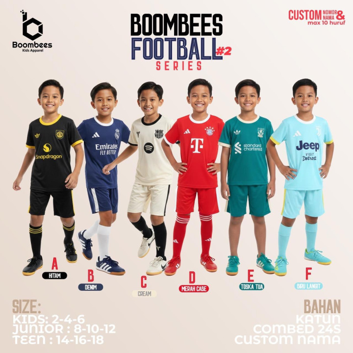 PO BOOMBEES FOOTBALL SERIES VOL.2