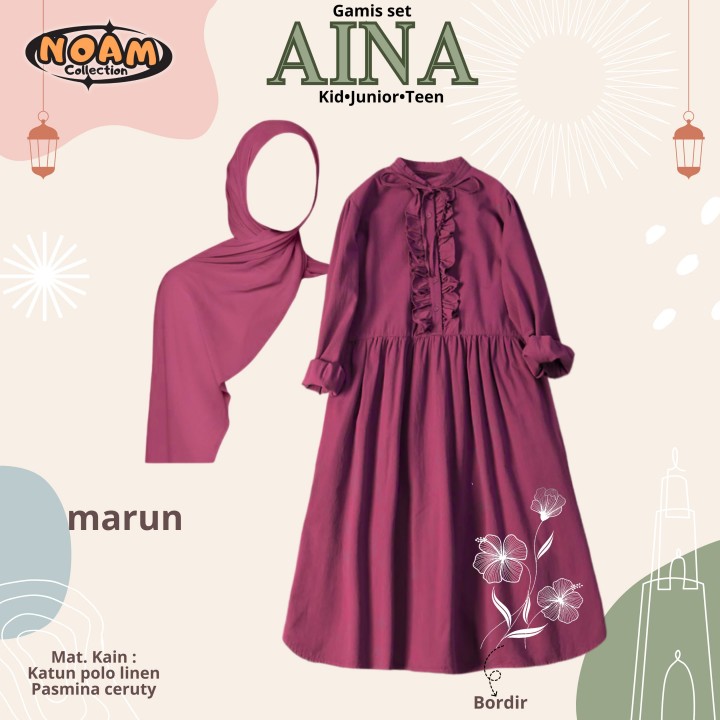 PO AINA SET GAMIS (JUN) BY NOAM