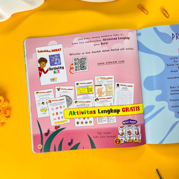 PO BUKU TUBUHKU HEBAT, SAYA ISTIMEWA, ALLAH PENCIPTAKU