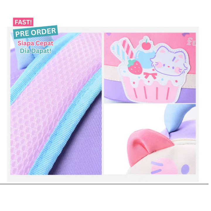 FAST PO CAKE AND CAR BACKPACK 