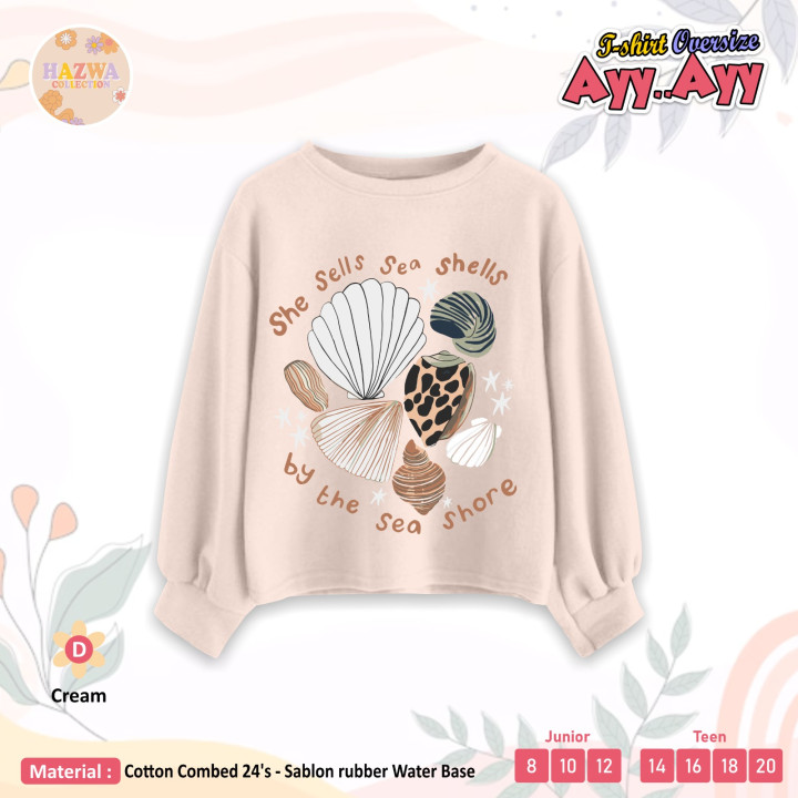 PO TSHIRT OVERSIZE AYY AYY BY HAZWA