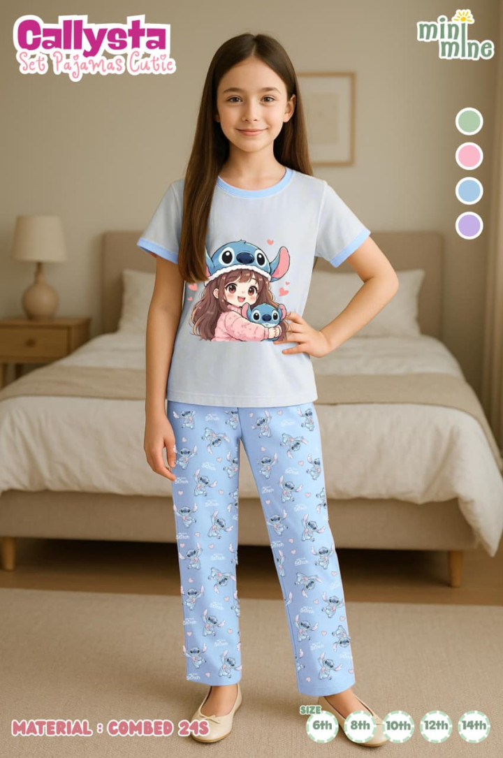 CALLYSTA SET PAJAMAS CUTIE BY MINI MINE