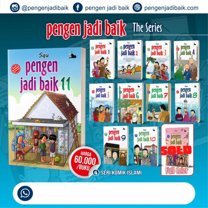 PO KOMIK PENGEN JADI BAIK SERIES 2025