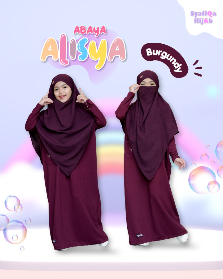PO ONLY ABAYA ALISYA BATCH 2 BY SYAFIQA