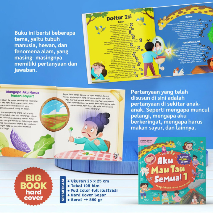 PO BUKU AKU MAU TAHU SEMUA JILID 1 BY ZIYADBOOKS