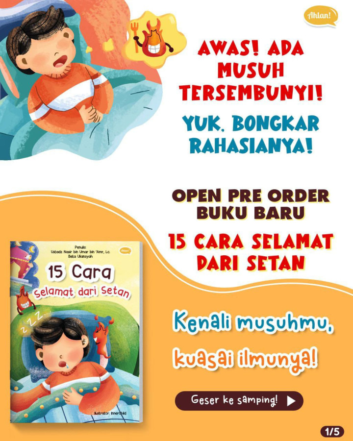 PO BUKU 15 CARA SELAMAT DARI SETAN - AHLAN