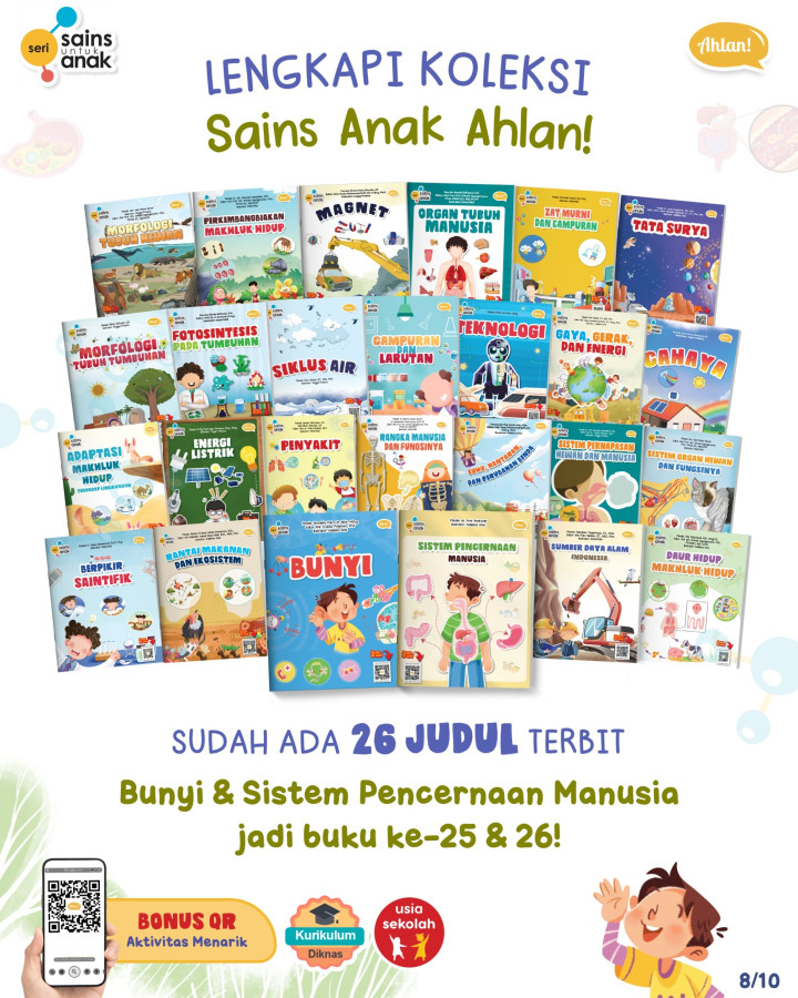 PO SERI SAINS ANAK BUNYI DAN SISTEM PENCERNAAN MANUSIA