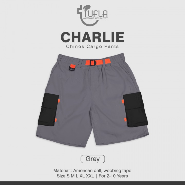 PO CHARLIE CHINOS CARGO PANTS BY TUFLA