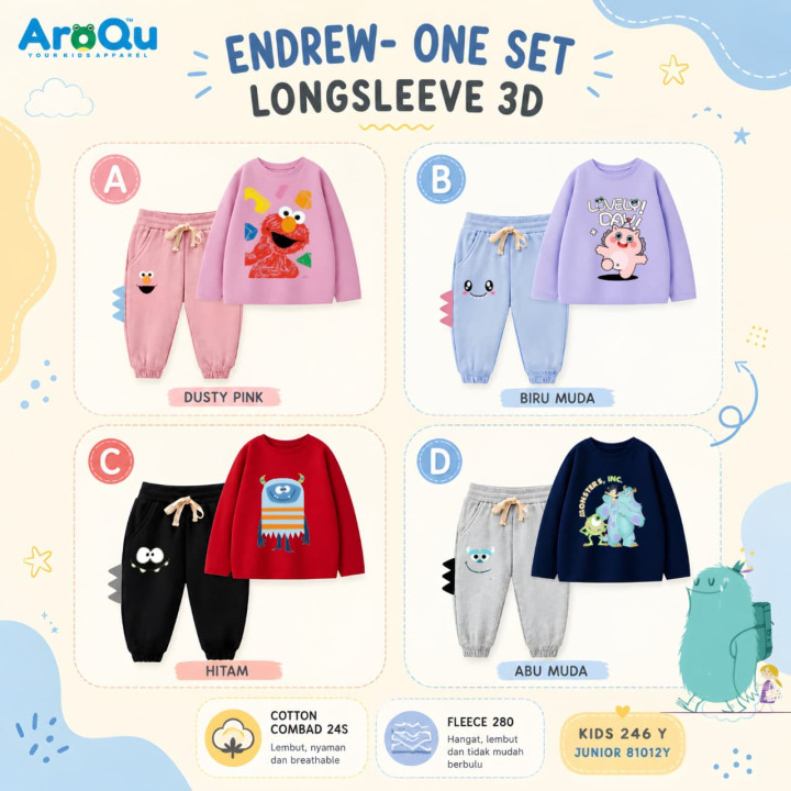 PO SET 3D ENDREW BY AROQU