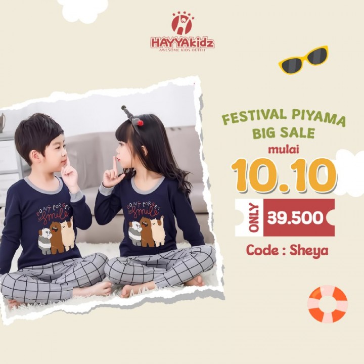 SERI 1 SHEYA  PANJANG PANJANG SET PIYAMA