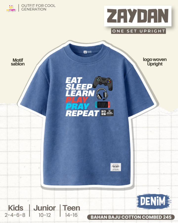 PO ZAYDAN TSHIRT BY UPRIGHT