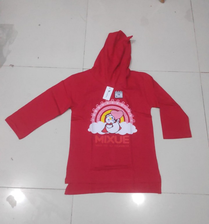 MIXUE HOODIE DRESS BY OPANGLING