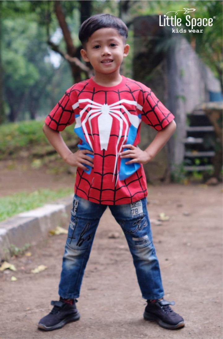 SPIDERMAN SERIES TSHIRT BY LITTLE SPACE