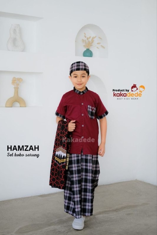 SETELAN KOKO SARUNG HAMZAH BY KAKADEDE