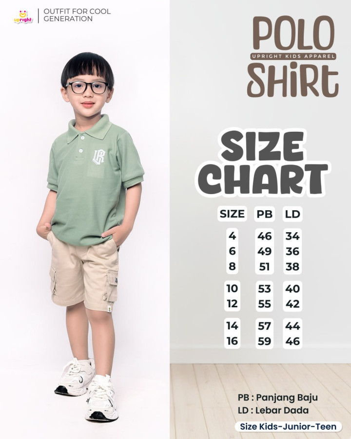 PO POLO SHIRT ONLY BY UPRIGHT
