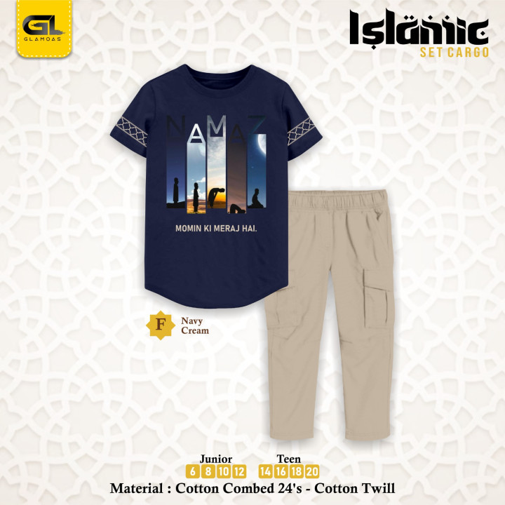 PO ISLAMIC SET CARGO (TEEN) BY GLAMOAS